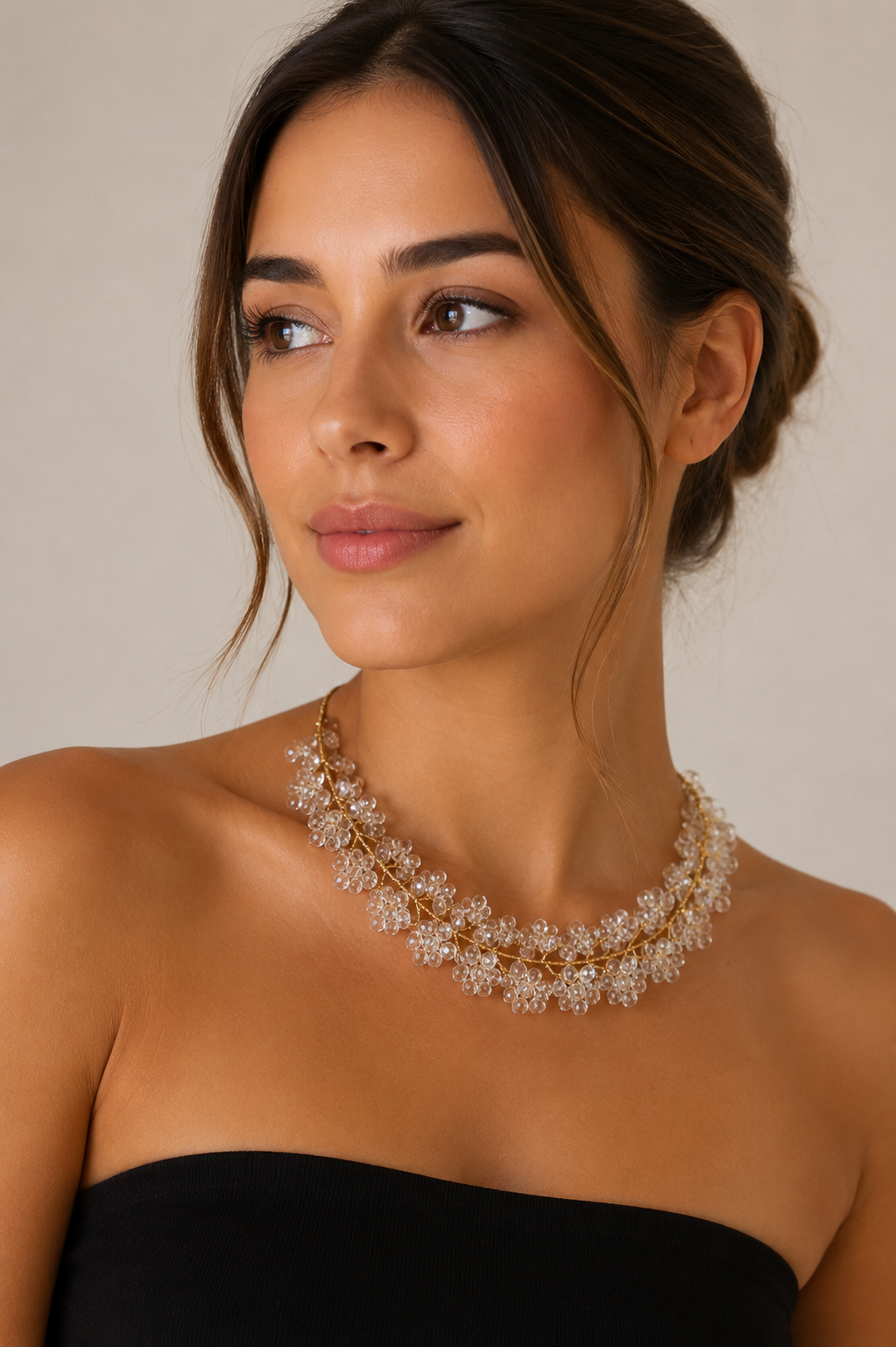Choker Flor de Cristal - Imagen 2