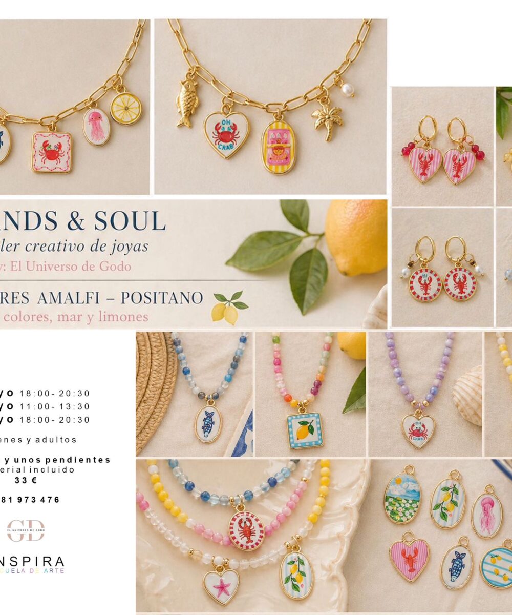 ✨ Hands & Soul · Taller creativo de joyitas en Zafra