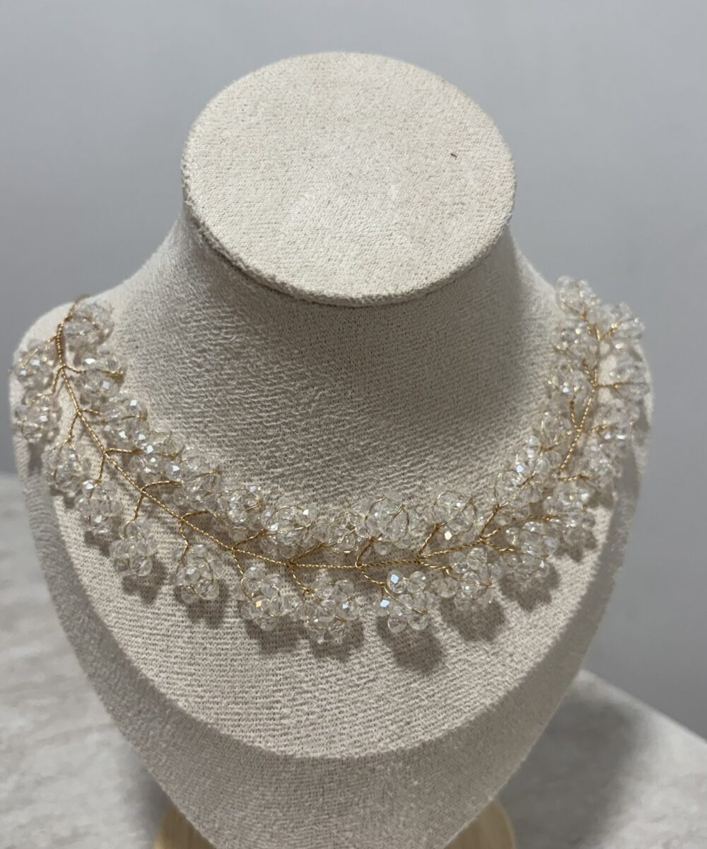 Choker Flor de Cristal