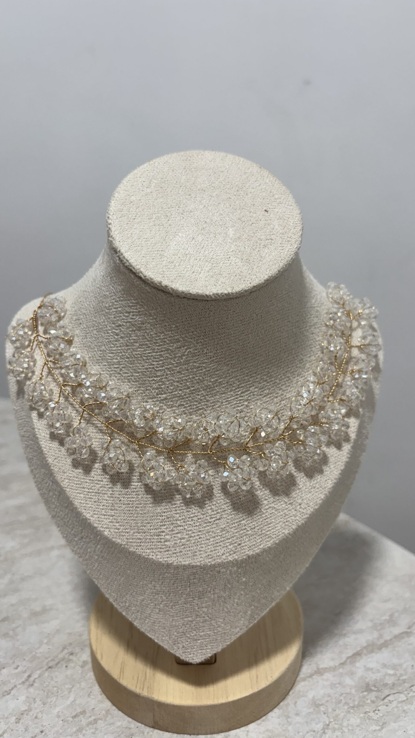 Choker Flor de Cristal
