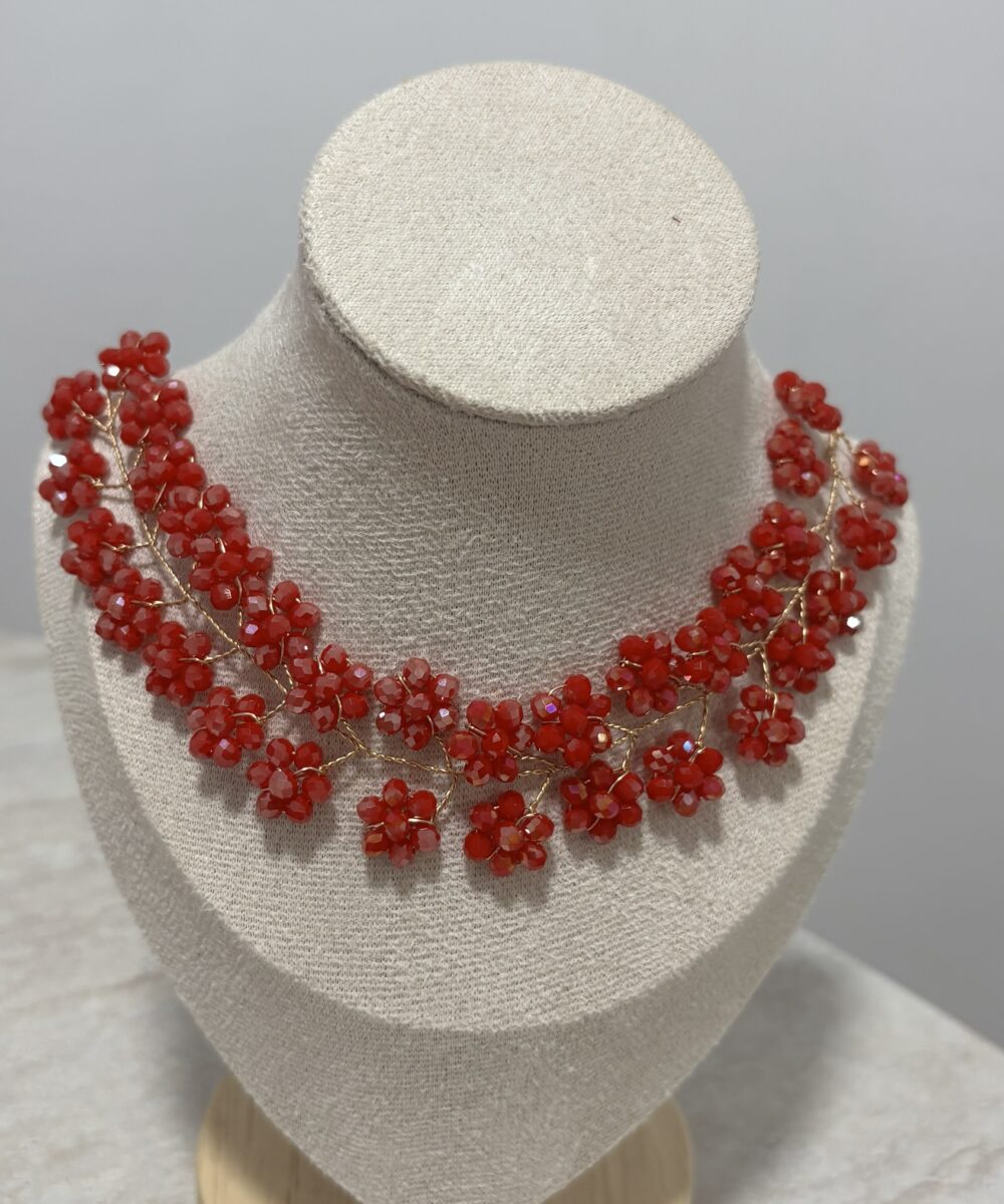 Choker Carmesí
