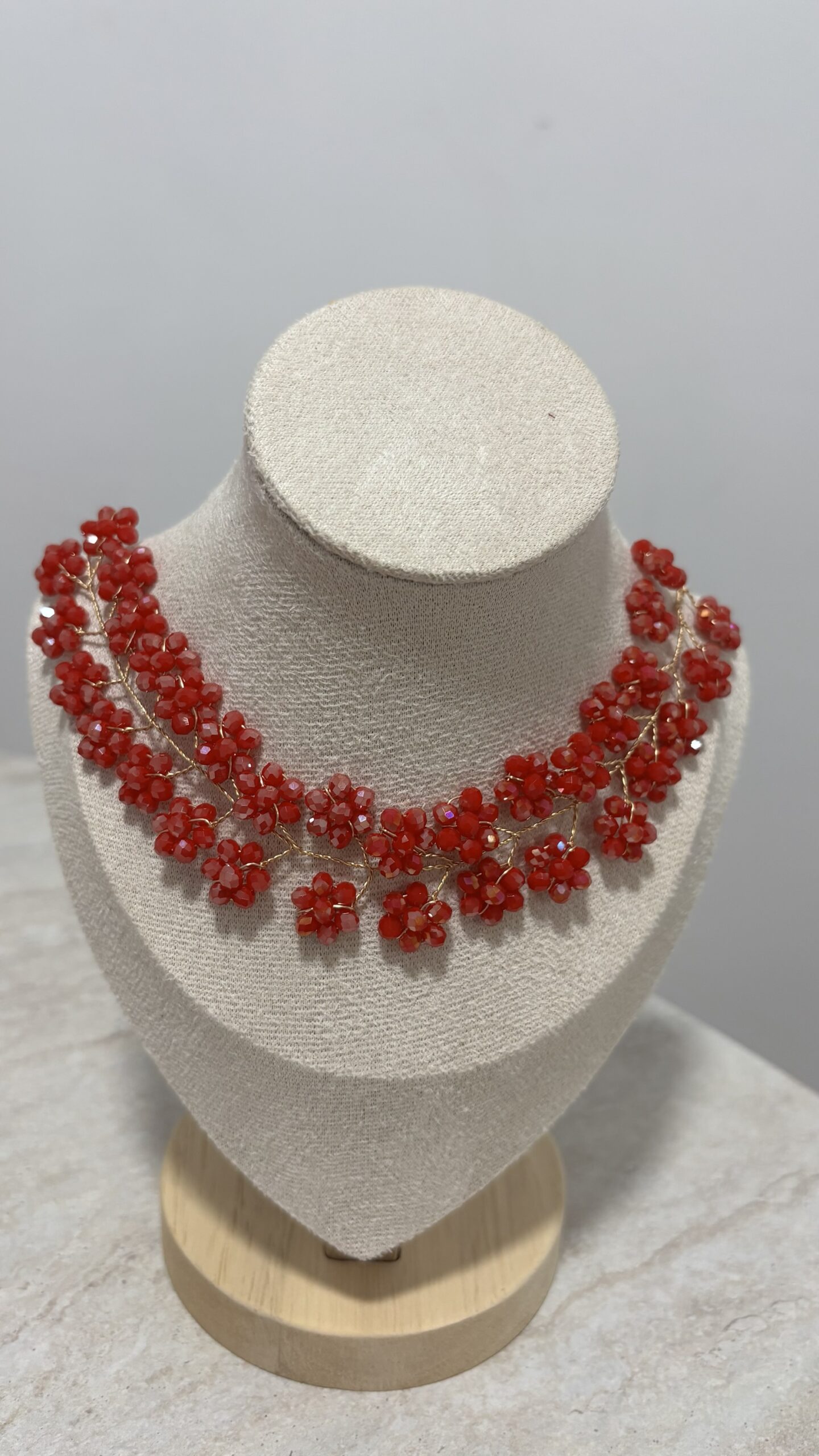 Choker Carmesí