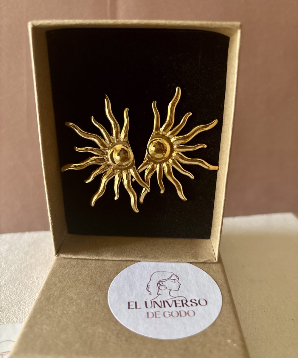 Pendientes Soles Grandes