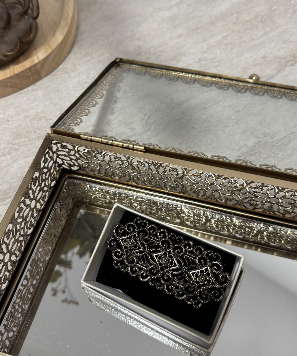 Broche Granada Oro Viejo