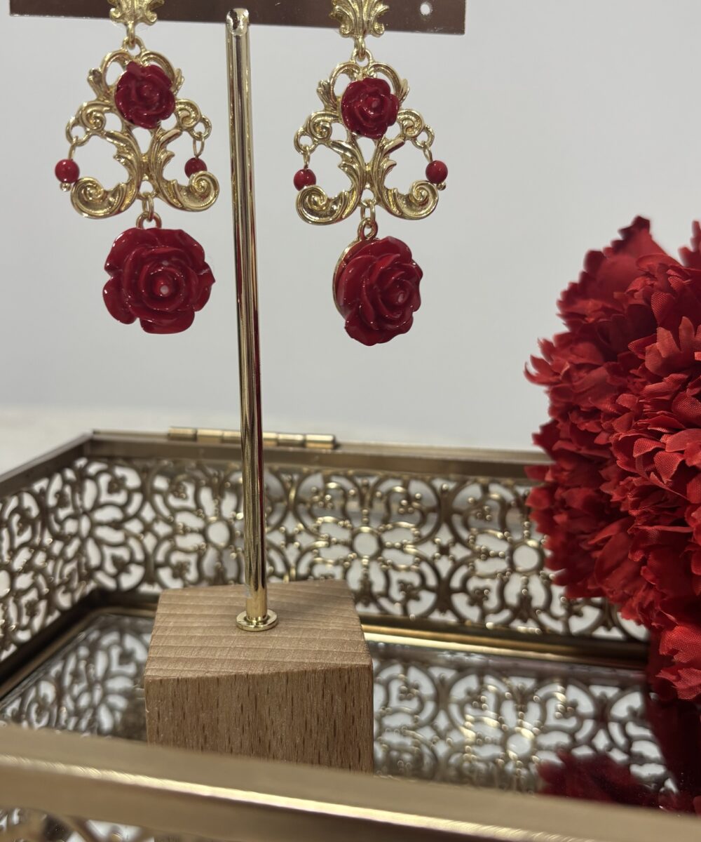 Pendientes Alhaja Rojos