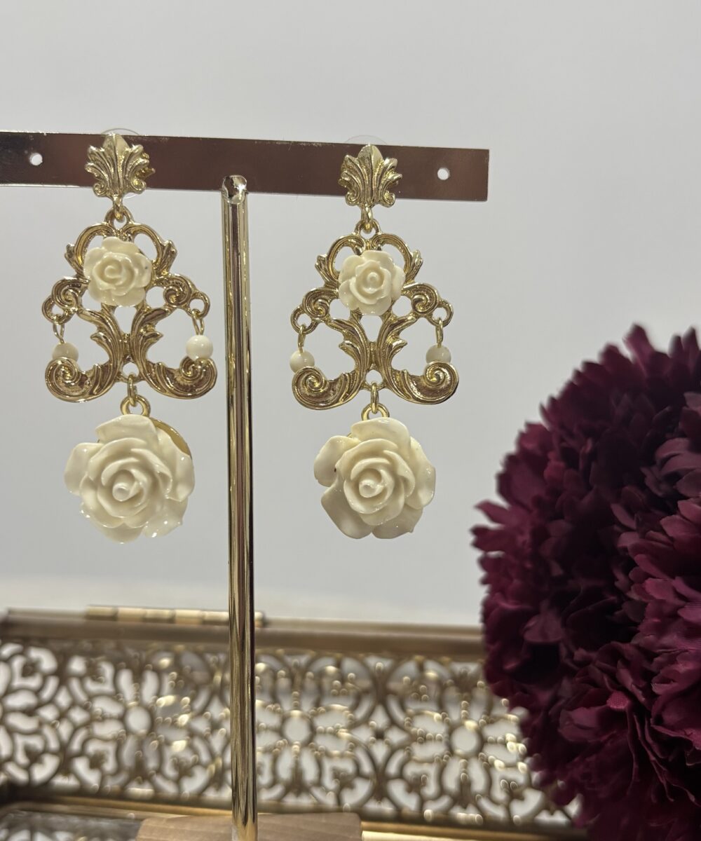 Pendientes Alhaja Blancos