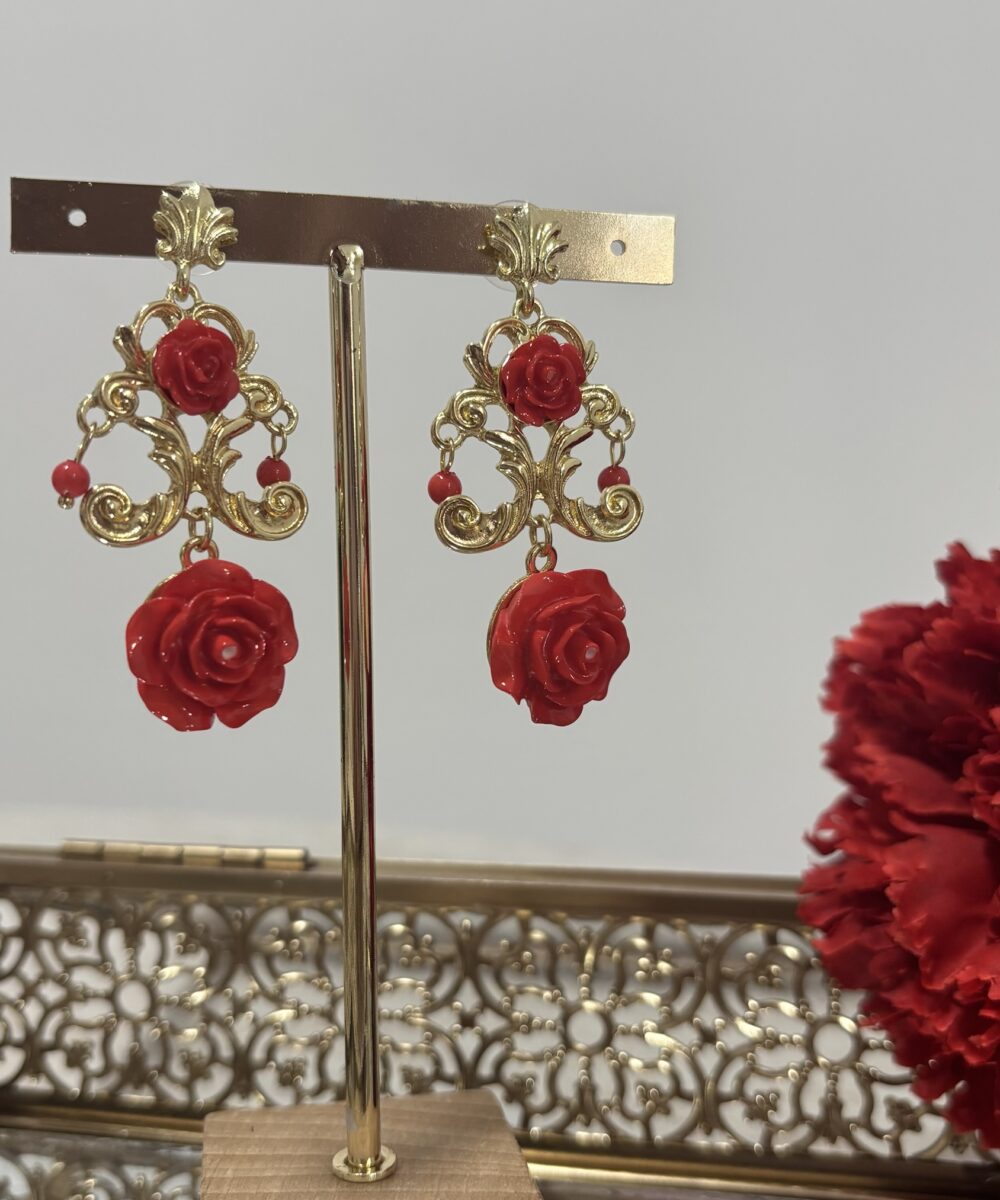 Pendientes Alhaja Coral