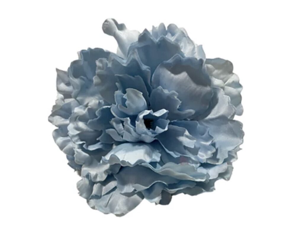 Flor flamenca Peonía Celeste