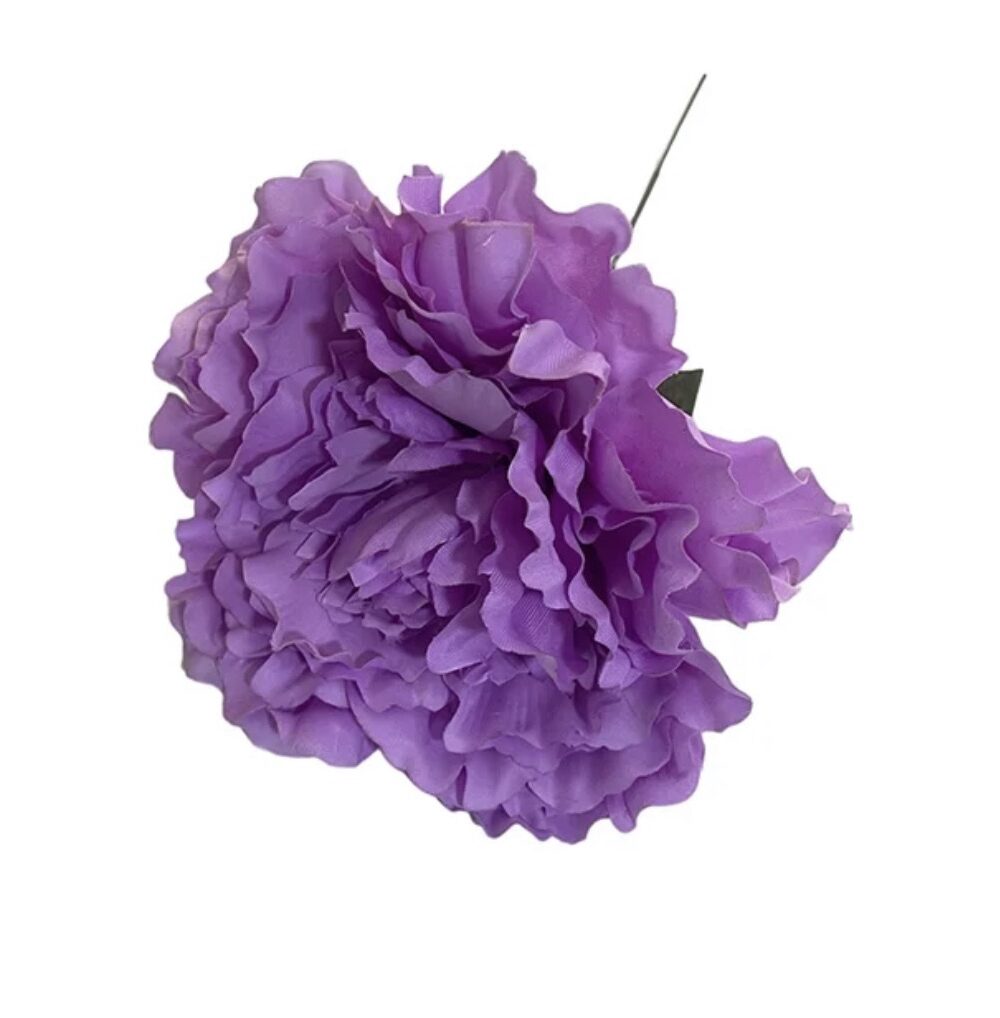 Flor flamenca Peonía Malva