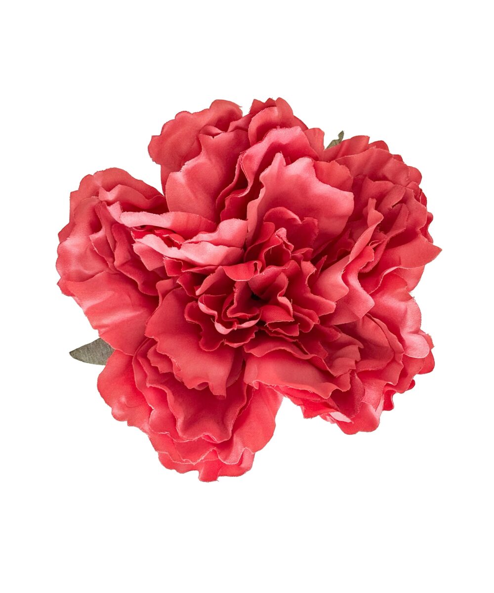 Flor flamenca Peonía Coral